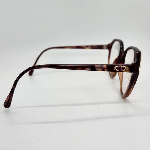 Christian Dior 80s 2495 Brown Eyeglasses Frame 80 60 16 Made in Germany - Picture 6 of 14